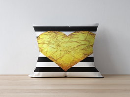Aberto Design Funda de Cojín Multicolor 43 x 43 cm